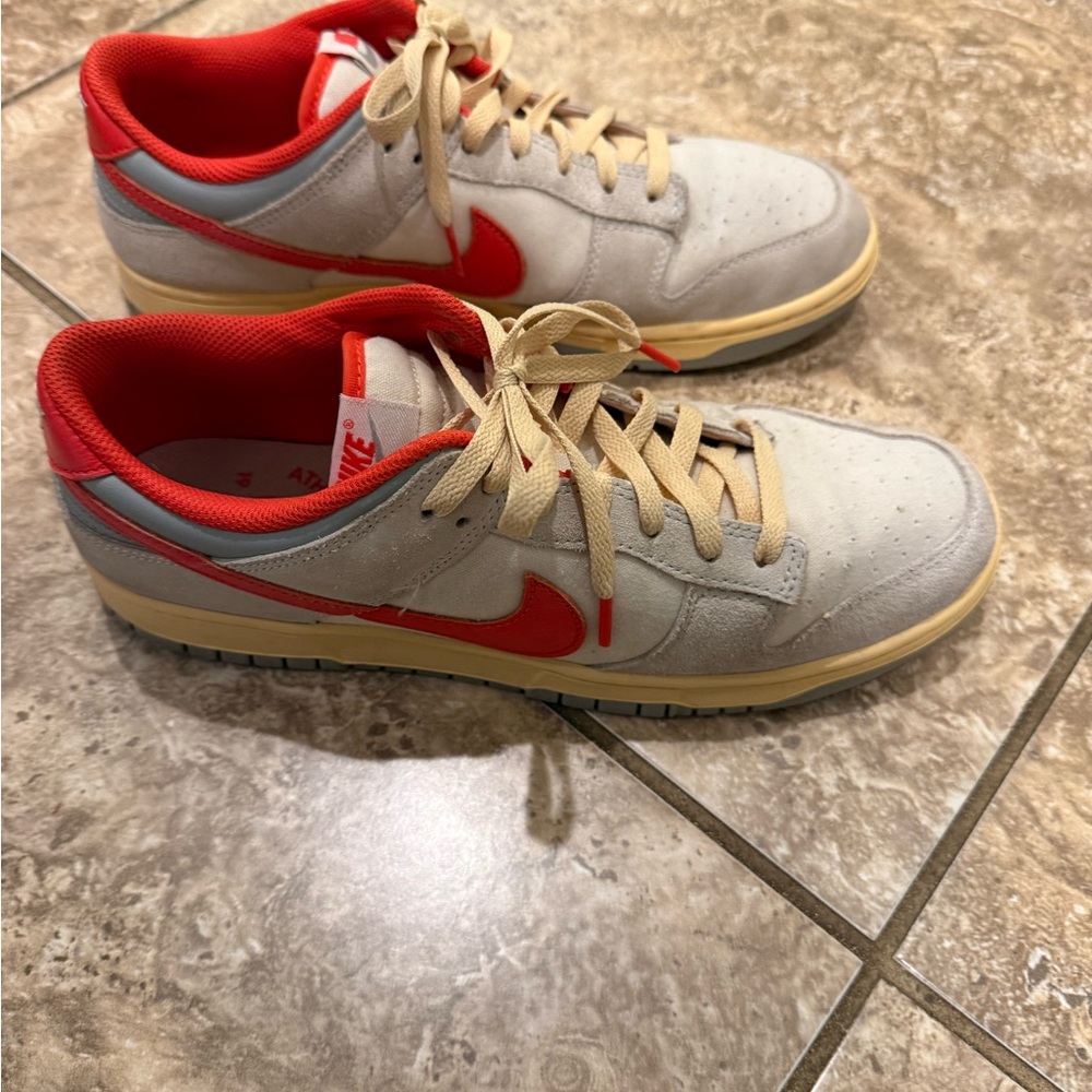 Nike Dunk Low Athletic Department Sail/Picante Red-Photon Dust
Size 10
w/Box